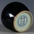 Black Glazed Porcelain Ginger Jar With Brown Rim and Unusual Glaze Break For Sale - Image 4 of 9