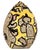 Large Polished Septarian Egg Statement Mineral Sculpture – 14" / 56.6 Lb For Sale - Image 4 of 5