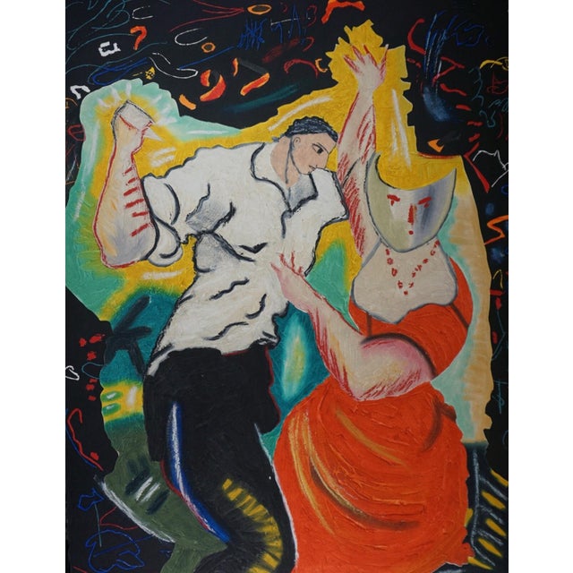 Artist: Sandro Chia Title: Untitled #2 Medium: Carborundum etching with hand coloring, each piece is unique Signed: Hand...