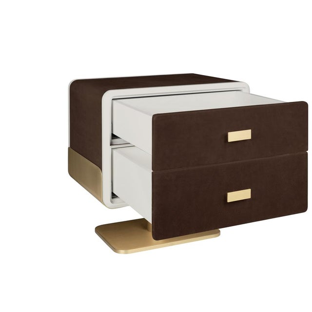 Phoenix Bedside Table by Porus Studio For Sale - Image 10 of 11