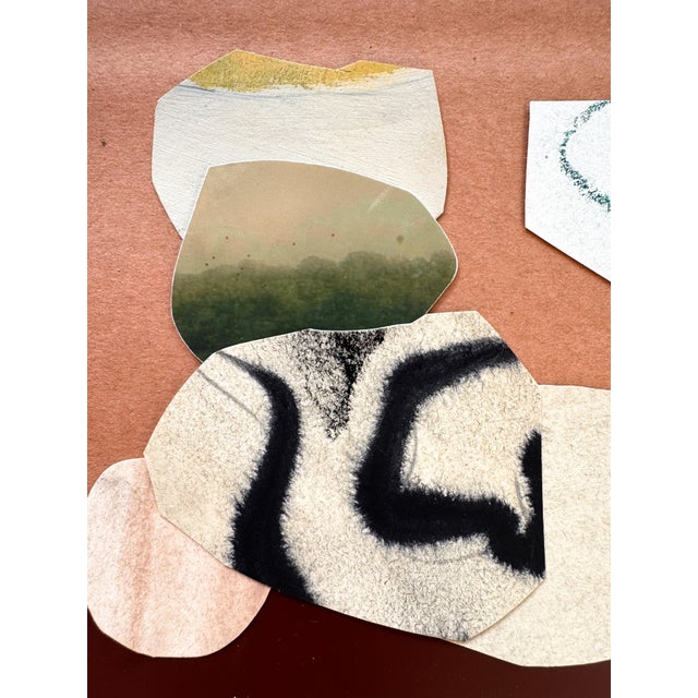 Paper "New Directive 7" Original Mixed-Media Collage on Paper by Zac Woodiel For Sale - Image 7 of 8
