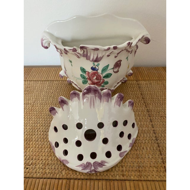 Mid 20th Century Italian Chelsea House Frog Jardiniere For Sale In Miami - Image 6 of 13