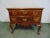 Benchmade Chippendale Figured Walnut Lowboy For Sale In Philadelphia - Image 6 of 10