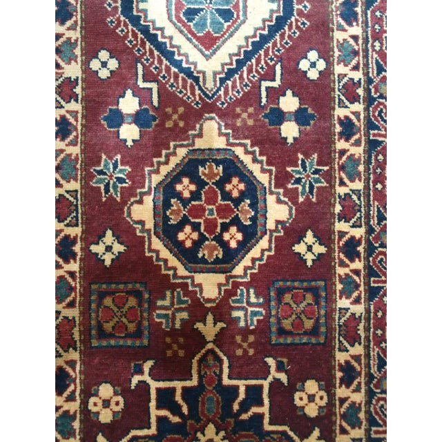 1990s 1990s Kazak Runner, 2'8" X 10' For Sale - Image 5 of 9