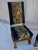 French Pair of 1700s Louis XIII Tapestry Chairs For Sale - Image 3 of 11