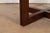Frank Lloyd Wright Style Mid-Century Modern Oak X-Base Dining Table, Newly Refinished For Sale - Image 9 of 12