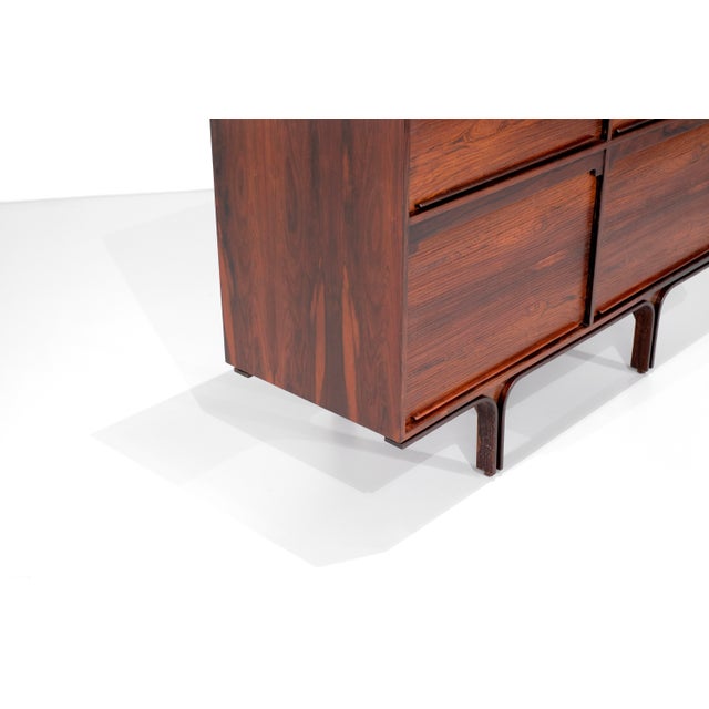 Brown Buffet Model 504 by Gianfranco Frattini for Bernini, Italy, 1960s For Sale - Image 8 of 18