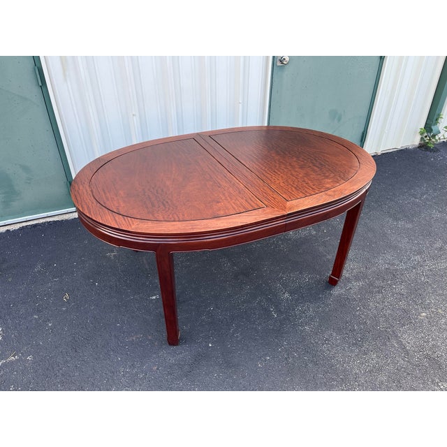 Asian Style Solid Rosewood Extension Dining Table For Sale - Image 12 of 12