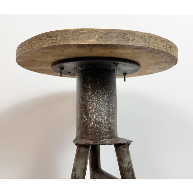 Industrial Workshop Stool, 1960s For Sale - Image 9 of 18
