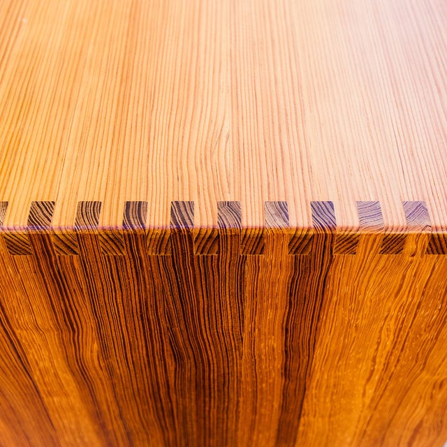 1980s Restored Danish Modern Solid Pine Rolltop Desk by Andreas Hansen For Sale - Image 9 of 18