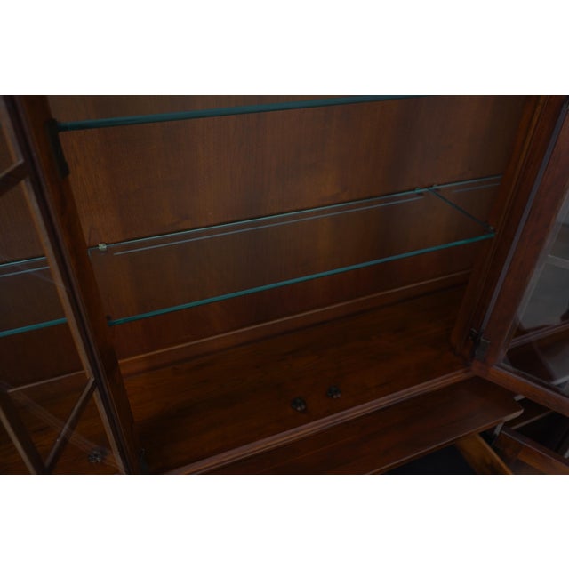 Lexington Bob Timberlake Cherry Four-Door Bookcase Breakfront For Sale In Philadelphia - Image 6 of 18