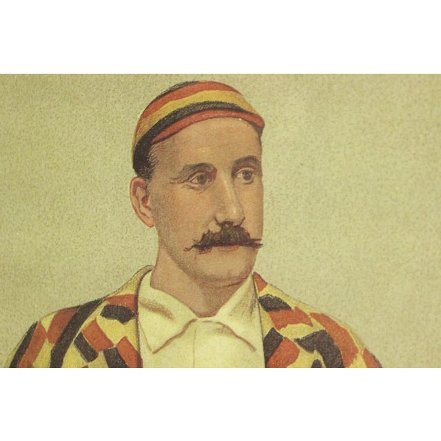 Late 19th Century Yorkshire Cricket Traditional Reproduction Print For Sale In New York - Image 6 of 6