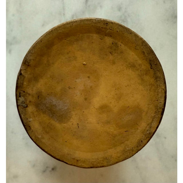 Vintage Yellow Stoneware Crock For Sale - Image 10 of 10