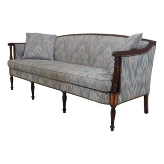 Hickory Chair Co Sheraton Mahogany Sofa For Sale