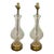1940's French Crystal Table Lamps - a Pair For Sale