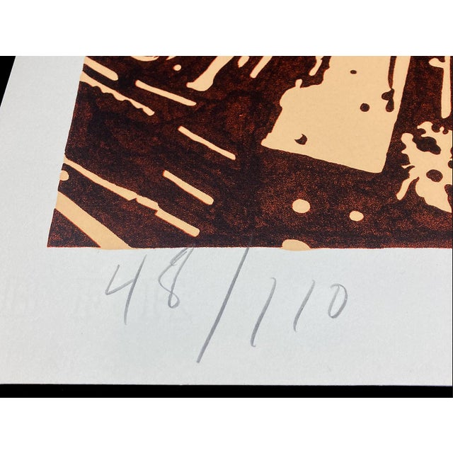 Contemporary Bob Stanley, Lake, 1970, Large Screenprint 69/110, Pop Art, Contemporary Art For Sale - Image 3 of 6