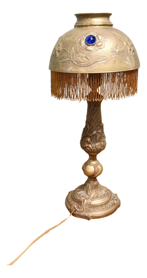 Antique Arts and Crafts French Reading Lamp, 1910