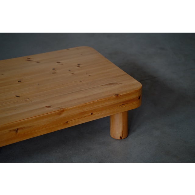 Pine Coffee Table, Netherlands, 1970s For Sale - Image 6 of 9