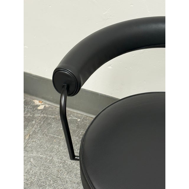 2020s Charlotte Perriand for Cassina Lc7 Swivel Chair For Sale - Image 5 of 12