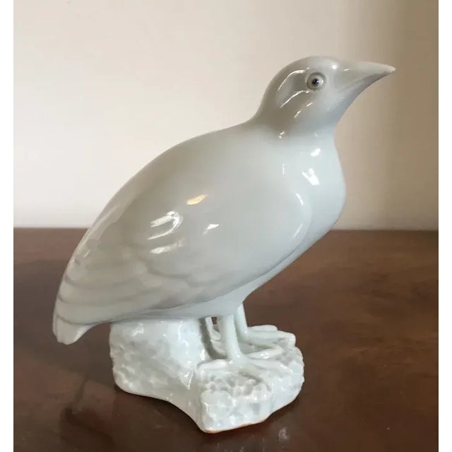 19th Century Chinese Blanc de Chine Porcelain Model of a Game Bird For Sale - Image 9 of 11