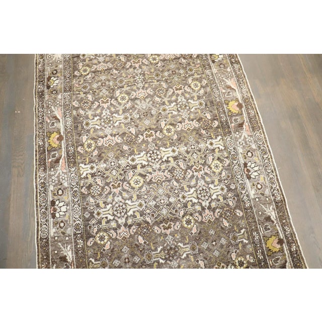 Persian Malayer Wide Long Runner rug no.j4467 For Sale In New York - Image 6 of 10