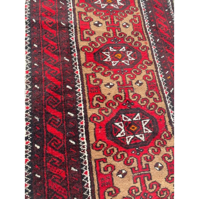 Vintage Baluch Rug, 1950s For Sale - Image 9 of 18