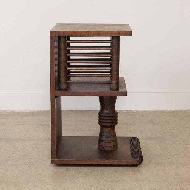 1940s 1940s French End Table attributed to Charles Dudouyt For Sale - Image 5 of 12