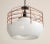 2020s Industrial Style White and Copper-Plated Pendant Light by Roll & Hill For Sale - Image 5 of 13