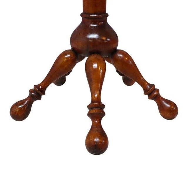 Mahogany Stick & Ball Quadruped Coat Rack C1920 For Sale - Image 6 of 9