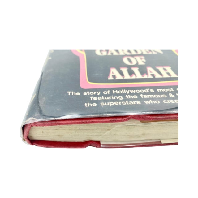 Black The Garden of Allah by Sheilah Graham 1971 Hardcover Book Hollywood Hotel Uk Ed. For Sale - Image 8 of 12
