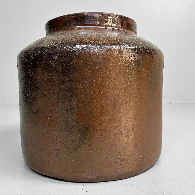 Antique Japanese Tea Storage Jar, 1890s For Sale - Image 11 of 16