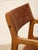 Set of Four Vintage Danish Modern Dining Chairs in Rust Corduroy For Sale - Image 11 of 12