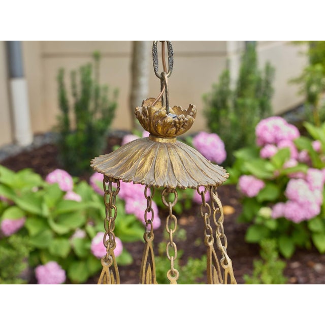 19th Century Neoclassical Nine-Light Alabaster & Gilt Bronze Chandelier For Sale - Image 12 of 13