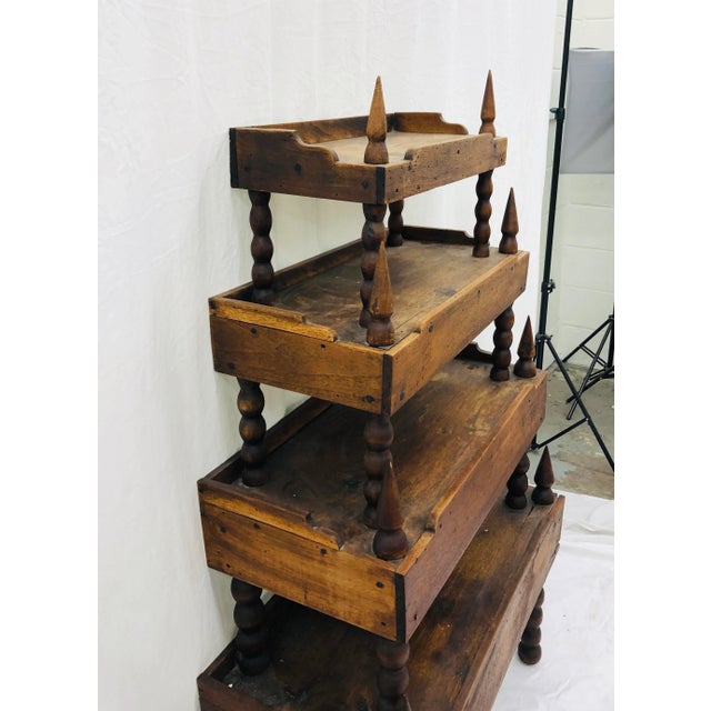 Antique Primitive Arts & Crafts Shelf For Sale In Raleigh - Image 6 of 10