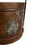 Brown Large Antique Iron Bucket W/Handle For Sale - Image 8 of 8