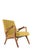 This mid-century modern armchair is an elegant example of organic design from the 1950s and 1960s. The fully restored teak...