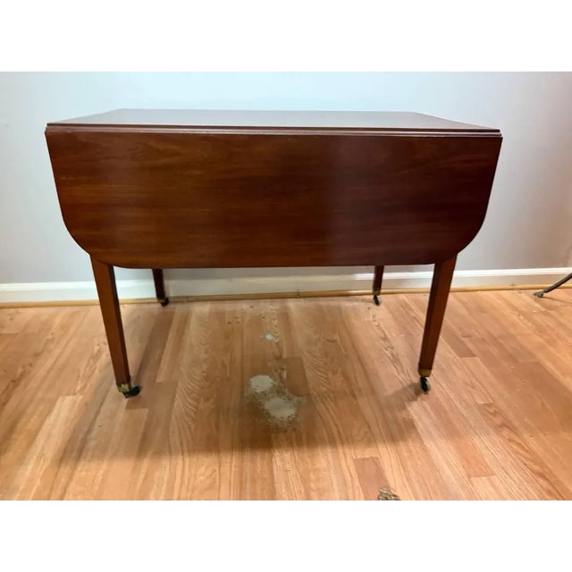 Antique 19th Century Federal Style Drop Leaf Side Table For Sale - Image 18 of 18
