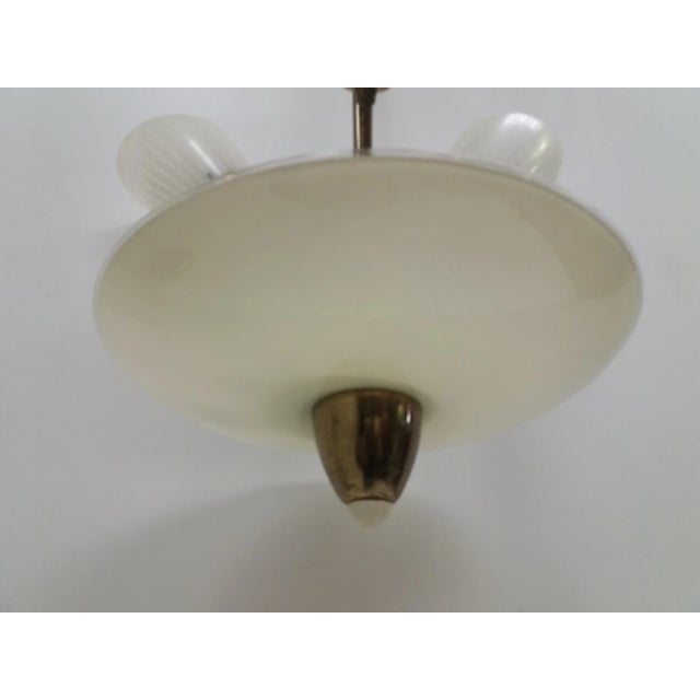 Metal Chandelier by Josef Hurka for Napako, 1960s For Sale - Image 7 of 11