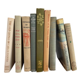 Cozy Bedside Book Set of 9 For Sale