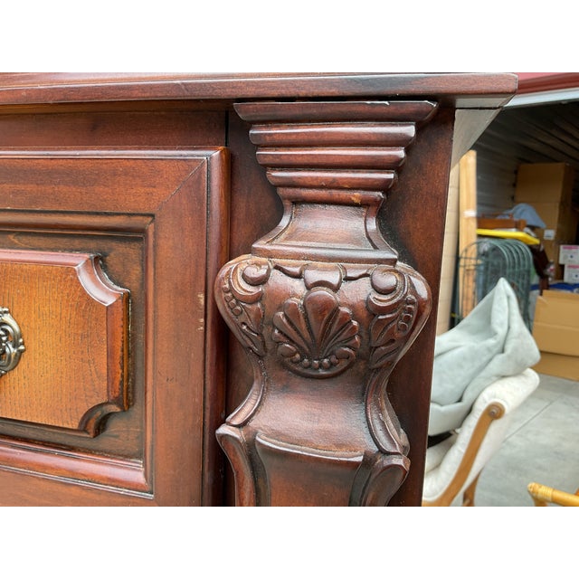 Traditional Louis Philippe Style 6-Drawer Tall Chest by Lifestyle Enterprise For Sale - Image 10 of 14