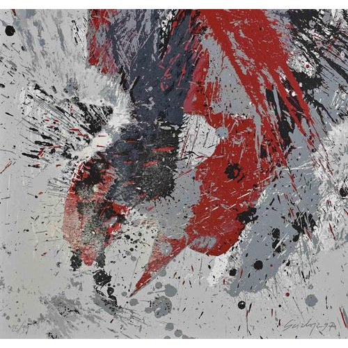Silkscreen on paper. Signed, dated and numbered in pencil. Edition of 99+XXX. On the back Provenance: stamp of the...