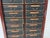 Brown 19th Century Louis Philippe Mahogany Veneer Filing Cabinet For Sale - Image 8 of 18