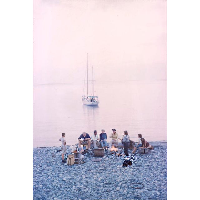 Beach Party 1958 A beach party during a yachting trip, Maine, USA, 1958. Toni Frissell Antoinette Frissell Bacon (March...