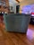 Contemporary 1990's Natuzzi Suede Lounge and Ottoman For Sale - Image 3 of 13