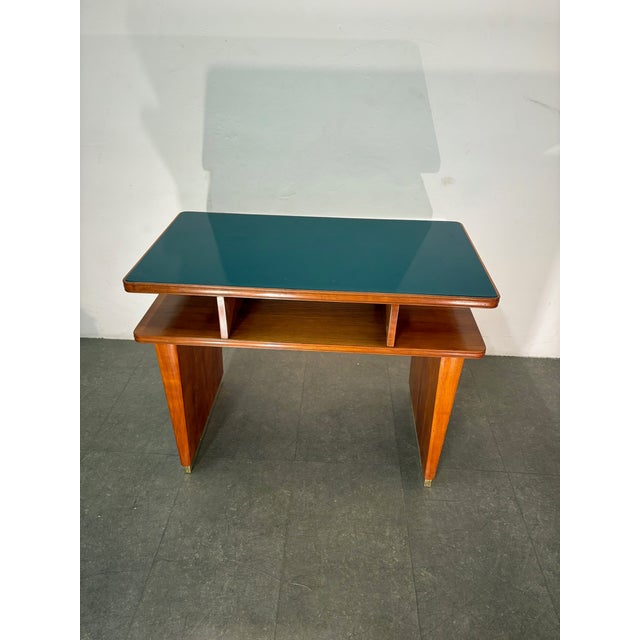 Console Desk attributed to Gio Ponti, 1950s, in Very Good conditions. Designed 1920 to 1949 This piece is attributed to...