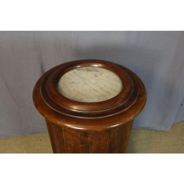 19th Century Mahogany Side Table with Door For Sale - Image 3 of 8