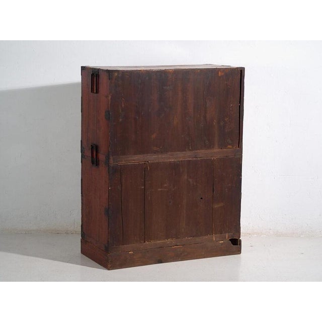 Japanese Tansu in Wood For Sale - Image 13 of 14