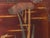 1950s Old Japanese Hand Painted Bird on Pond W Plants Lacquer on Wood Box For Sale In Reno/Lake Tahoe - Image 6 of 11