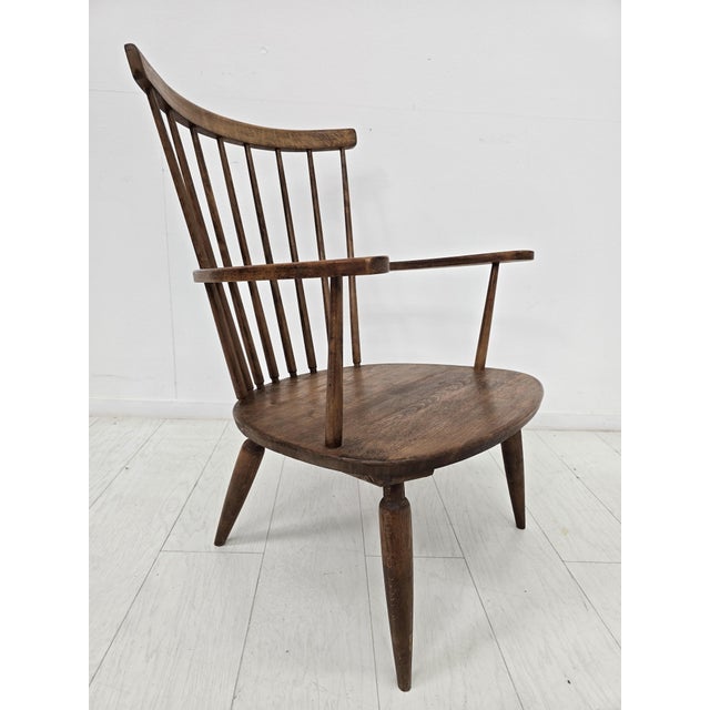 Mid-Century Modern Altheim Armchair by Franz Schuster for Wiesner-Hager, Austria, 1950s For Sale - Image 9 of 15