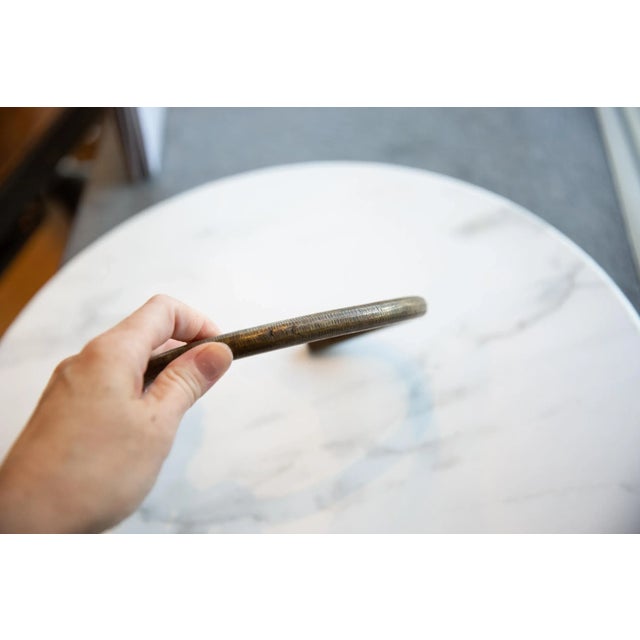 African Vintage African Bronze Artifact For Sale - Image 3 of 8